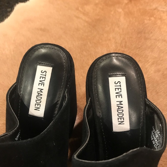 Steve Madden Sinclair Block Heel Mule Size 8.5 - Picture 3 of 6